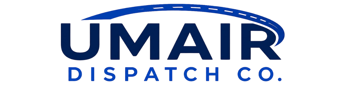 Umair Dispatch Co. truck dispatch services logo